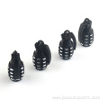 Grenade Tyre Valve Caps Aluminum Universal